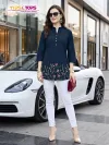 Polo 201 To 206 By Tips And Tops Rayon Embroidery Ladies Top 